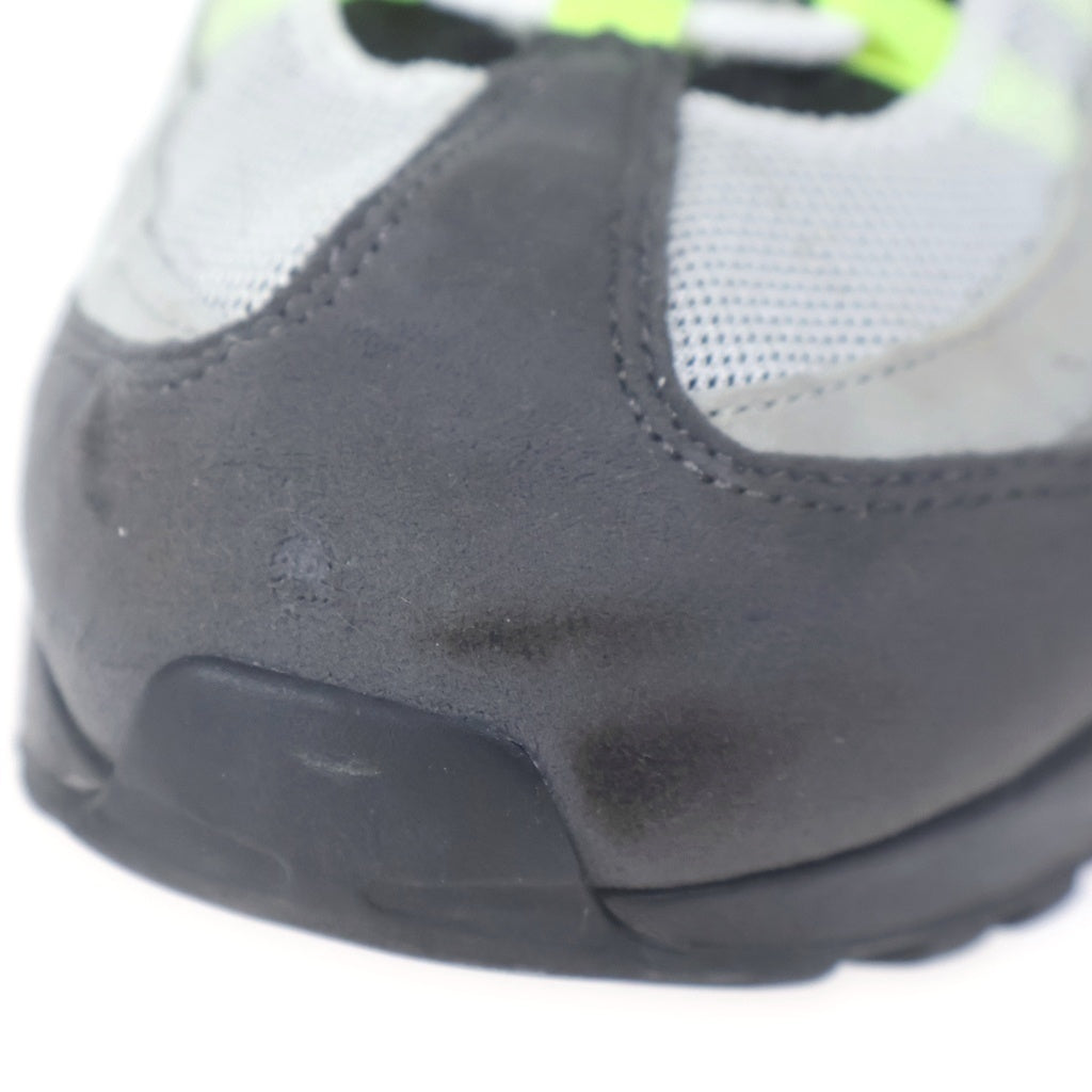 NIKE(ナイキ) AIR MAX 95 OG Yellow Gradation 554970-071 エア マックス イエローグラデーション ローカットスニーカー グレー/イエロー US10/28cm