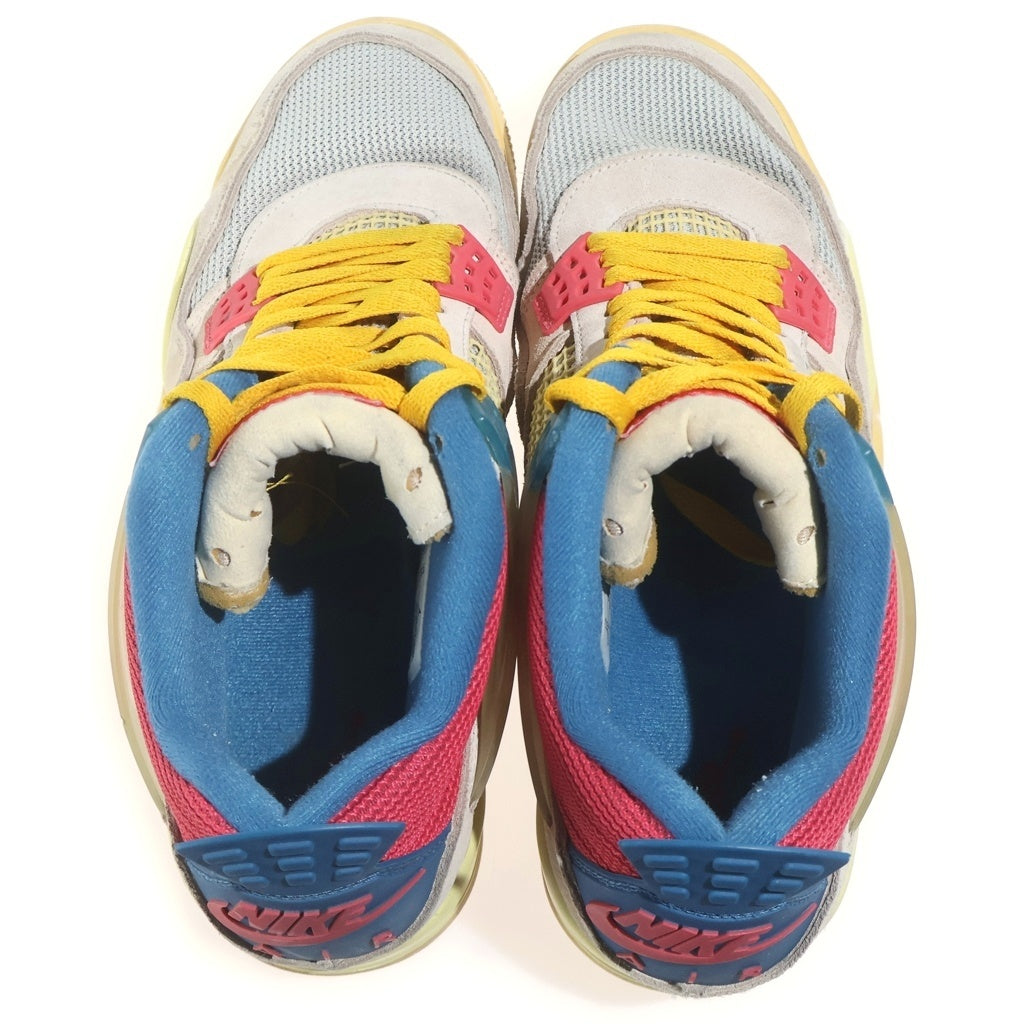 NIKE(ナイキ) ×UNION AIR JORDAN 4 GUAVA ICE DC9533-800 ユニオン エアジョーダン4 グァバアイス ハイカットスニーカー マルチ US10/28cm