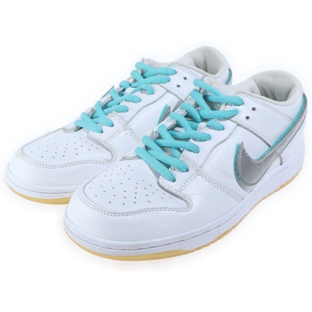 NIKE(ナイキ) ×DIAMOND SUPPLY DUNK LOW PRO OG QS ダイヤモンド サプライ ダンク ローカットスニーカー ホワイト US9.5/27.5cm BV1310-100