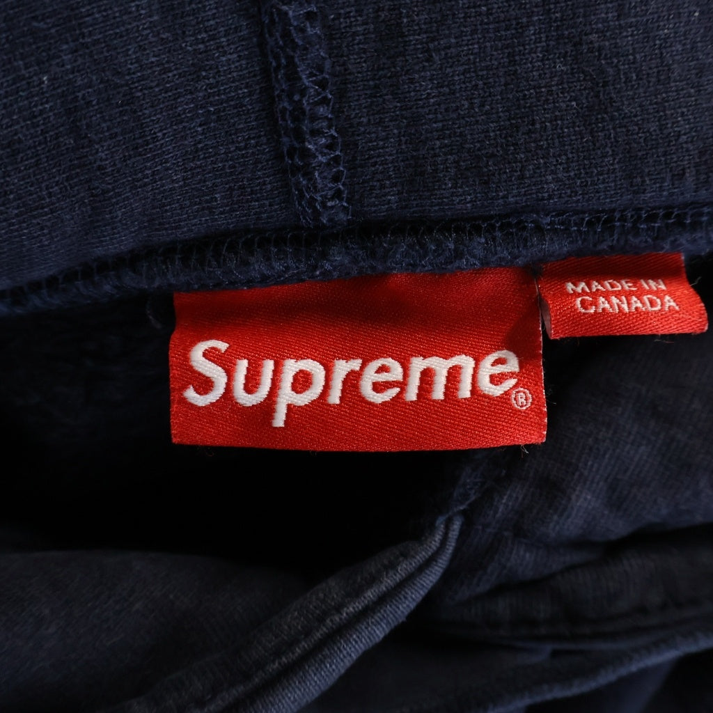 SUPREME(シュプリーム) 14AW Tonal Box Logo Pullover ボックスロゴ プルオーバースウェットパーカー フーディー ネイビー