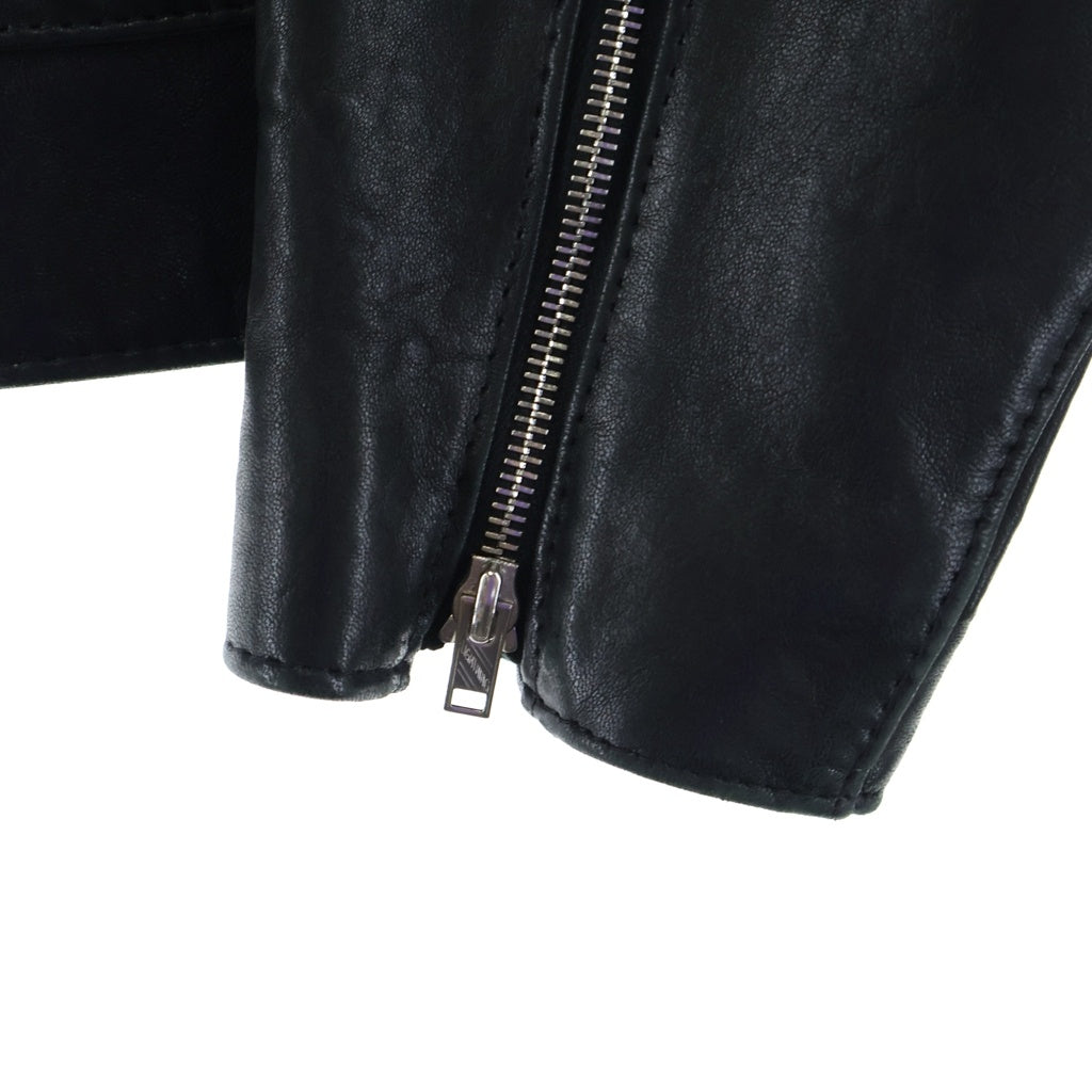 Lewis Leathers(ルイスレザー) No.60 コルセア ブラックシープ シングルライダースジャケット ブラック -