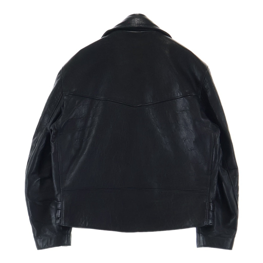 Lewis Leathers(ルイスレザー) 402ライトニングレザー ジャケット ダブルライダースジャケット ブラック -