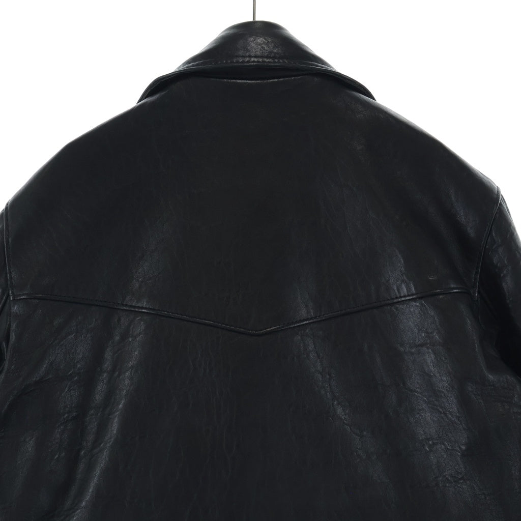 Lewis Leathers(ルイスレザー) 402ライトニングレザー ジャケット ダブルライダースジャケット ブラック -