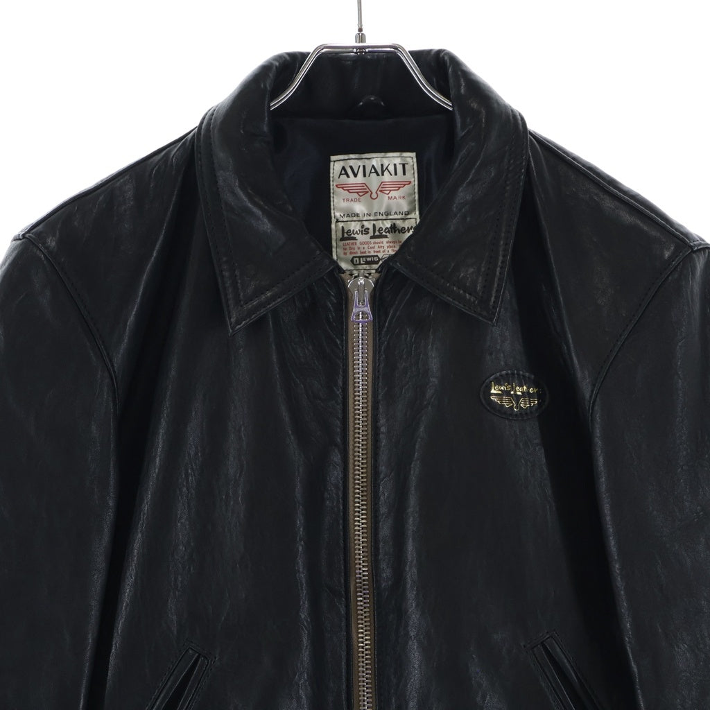 Lewis Leathers(ルイスレザー) No.551 DOMINATOR コルセア シープスキン シングルライダースジャケット ブラック -