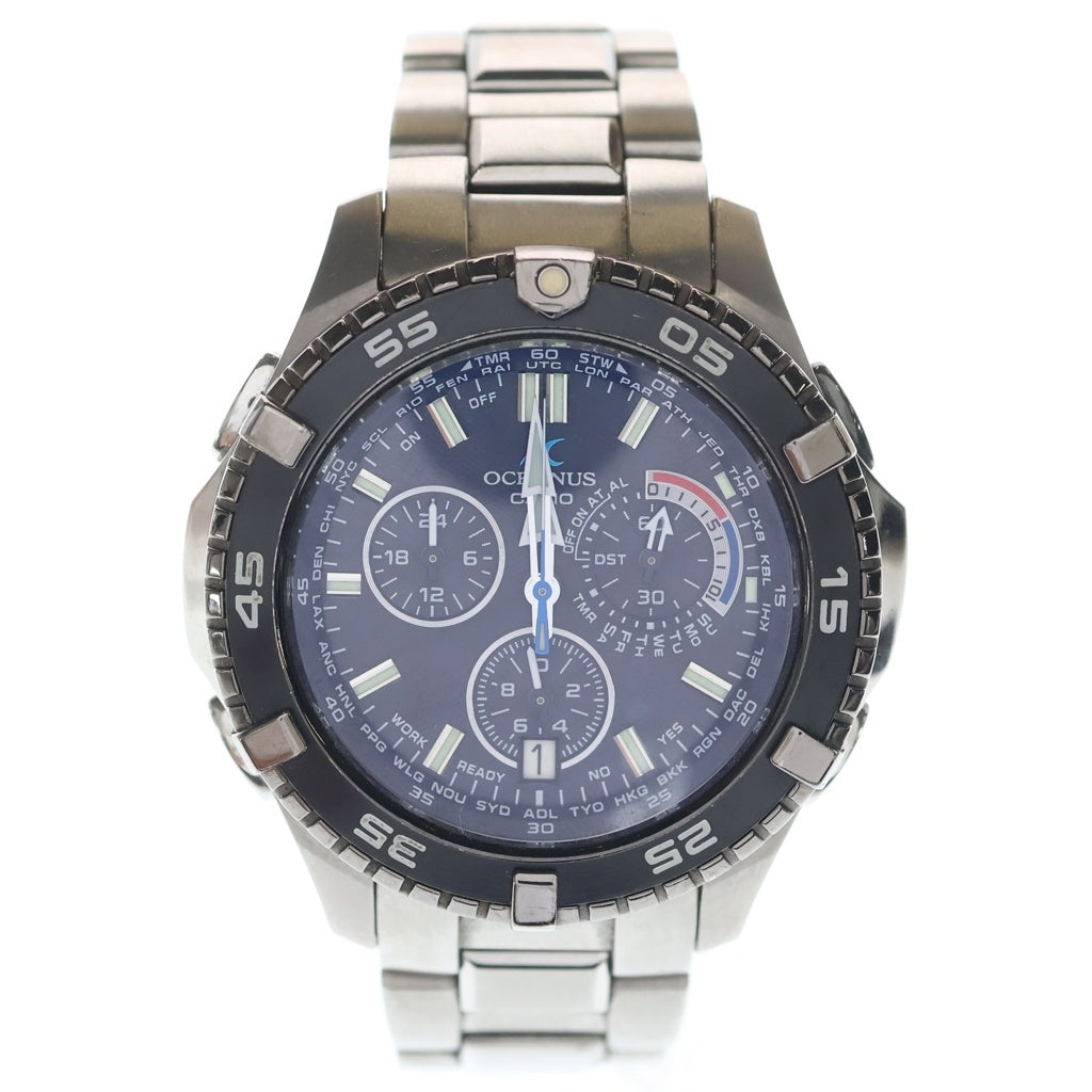 CASIO(カシオ) OCEANUS オーシャンズ カシャロ タフソーラーOCW-500P シルバー