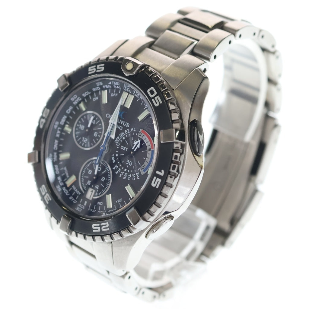 CASIO(カシオ) OCEANUS オーシャンズ カシャロ タフソーラーOCW-500P シルバー