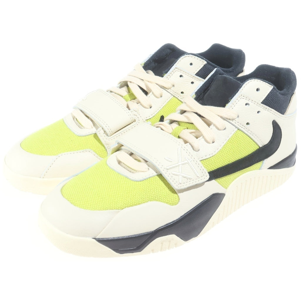 NIKE(ナイキ) ×TRAVIS SCOTT JUMPMAN JACK TR CJ1 T-REXX FZ8117-102 トラヴィススコット ジャンプマンジャック ティーレックス ローカットスニーカー ベージュ/イエロー US11.5/29.5cm