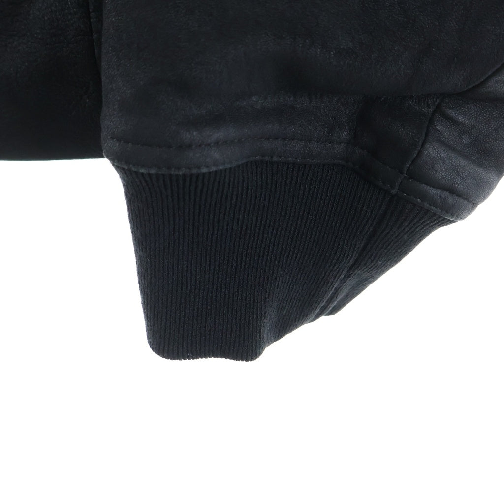 Rick Owens(リックオウエンス) 25AW Classic Flight Leather Jacket クラシック フライト レザージャケット ブラック RU01E5778-LBA