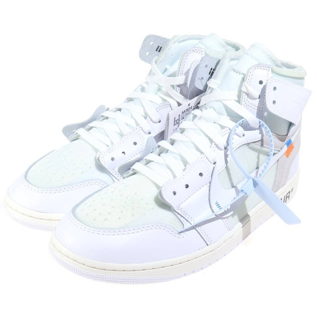 NIKE(ナイキ) ×Virgil Abloh Archive AIR JORDAN 1 RETRO HIGH OG ALASKA ヴァージルアブローアーカイブ エアジョーダン1 レトロ アラスカ ハイカットスニーカー US11.5/29.5cm AA3834-100