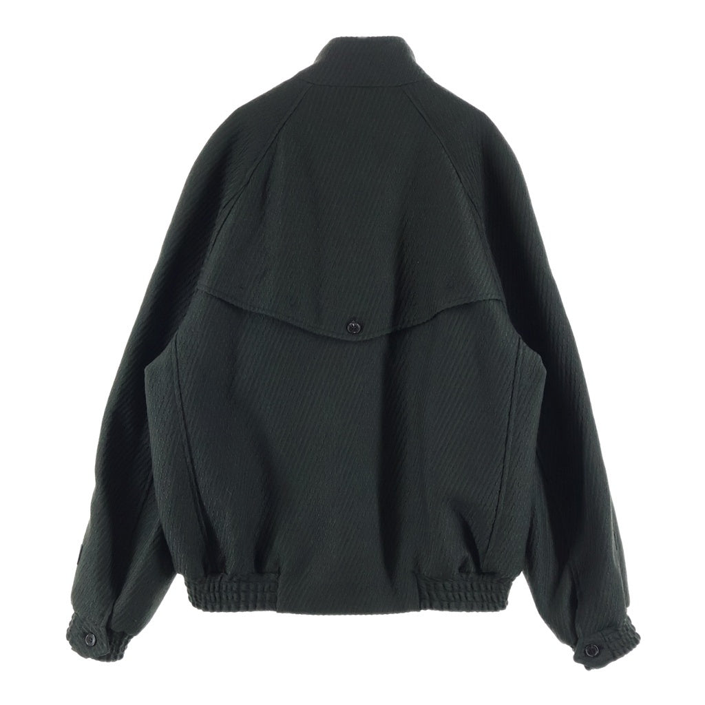 KENZO(ケンゾー) ハリントン スタンドカラー ジップアップ ラグランスリーブ ジャケット ブルゾン カーキ