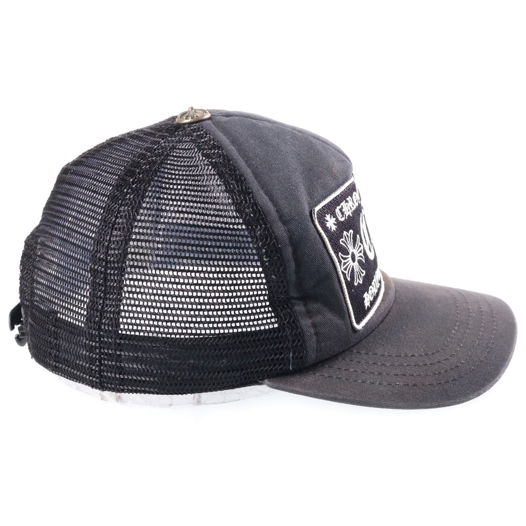 CHROME HEARTS(クロムハーツ) TRUCKER CAP CHパッチ メッシュ トラッカーキャップ 帽子 ブラック