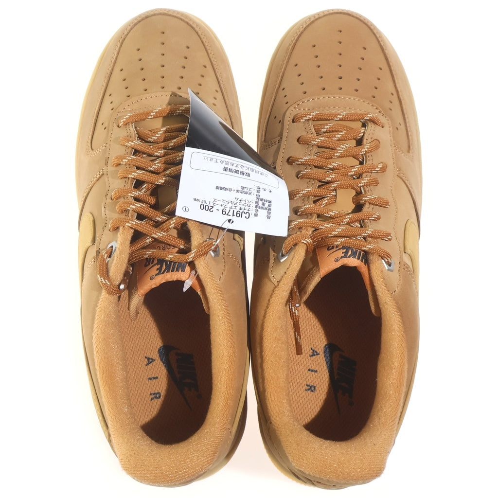NIKE(ナイキ) AIR FORCE 1 LOW 07 WB FLAX WHEAT エアフォース1 フラックス ウィート ローカットスニーカー ブラウン US8.5/26.5cm CJ9179-200