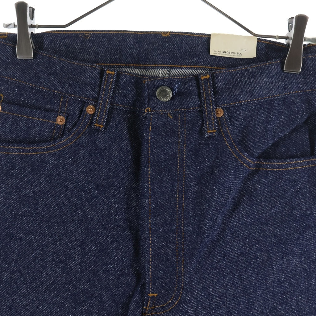 Levi's(リーバイス) 80S VINTAGE 501 DEADSTOCK ボタン裏515 平行ステッチ デッドストック ヴィンテージ 赤耳 ボタンフライデニムパンツ インディゴ