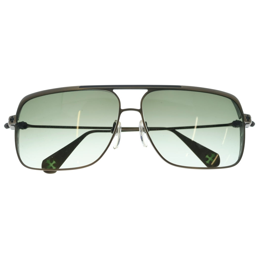 CHROME HEARTS(クロムハーツ) BONEYARD II ボーンヤード2 CHプラス ティアドロップ グラデーションレンズ サングラス アイウェア メガネ 眼鏡 ゴールド