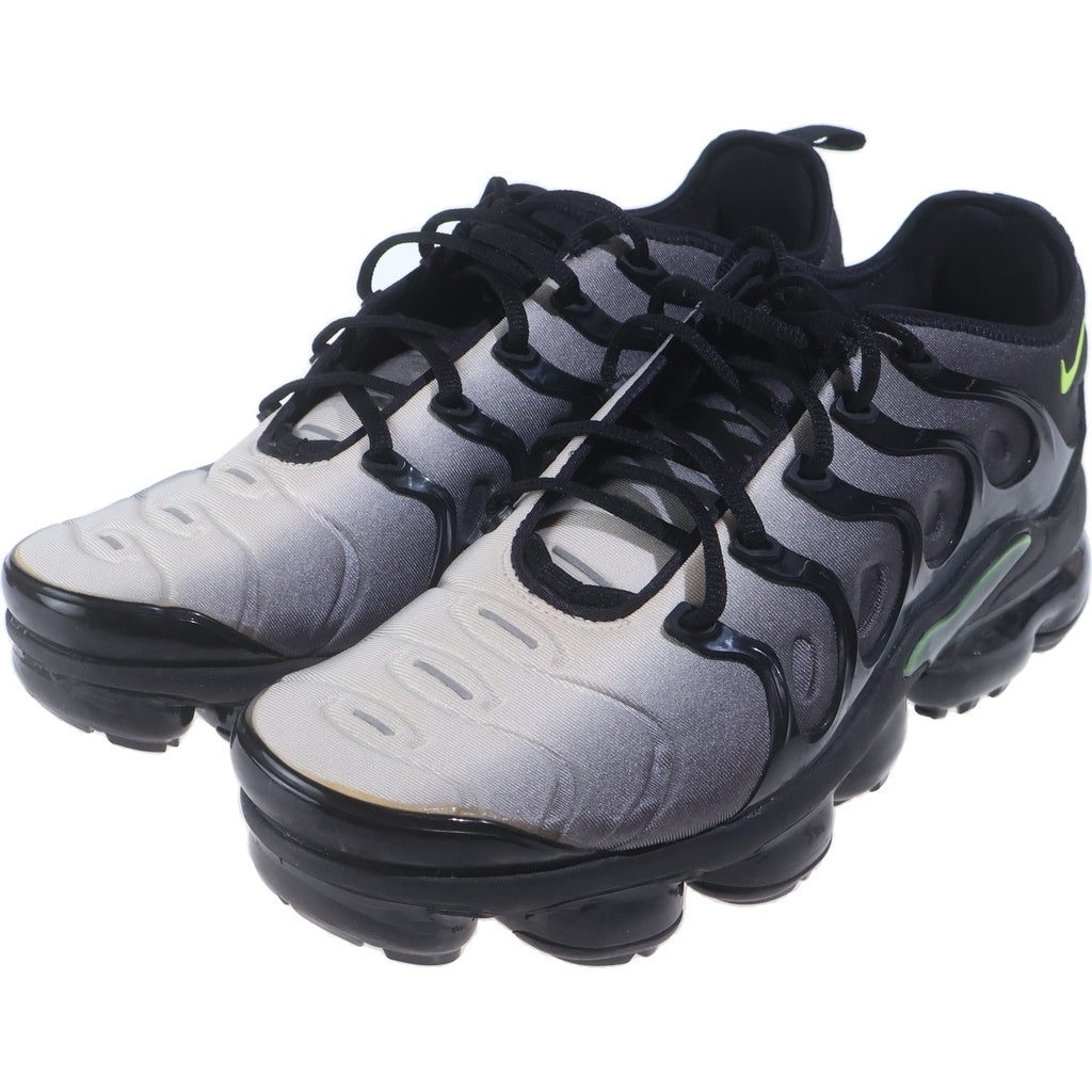 NIKE(ナイキ) AIR VAPORMAX PLUS 924453-009 エアヴェイパーマックスプラス ローカットスニーカー ブラック US9/27cm