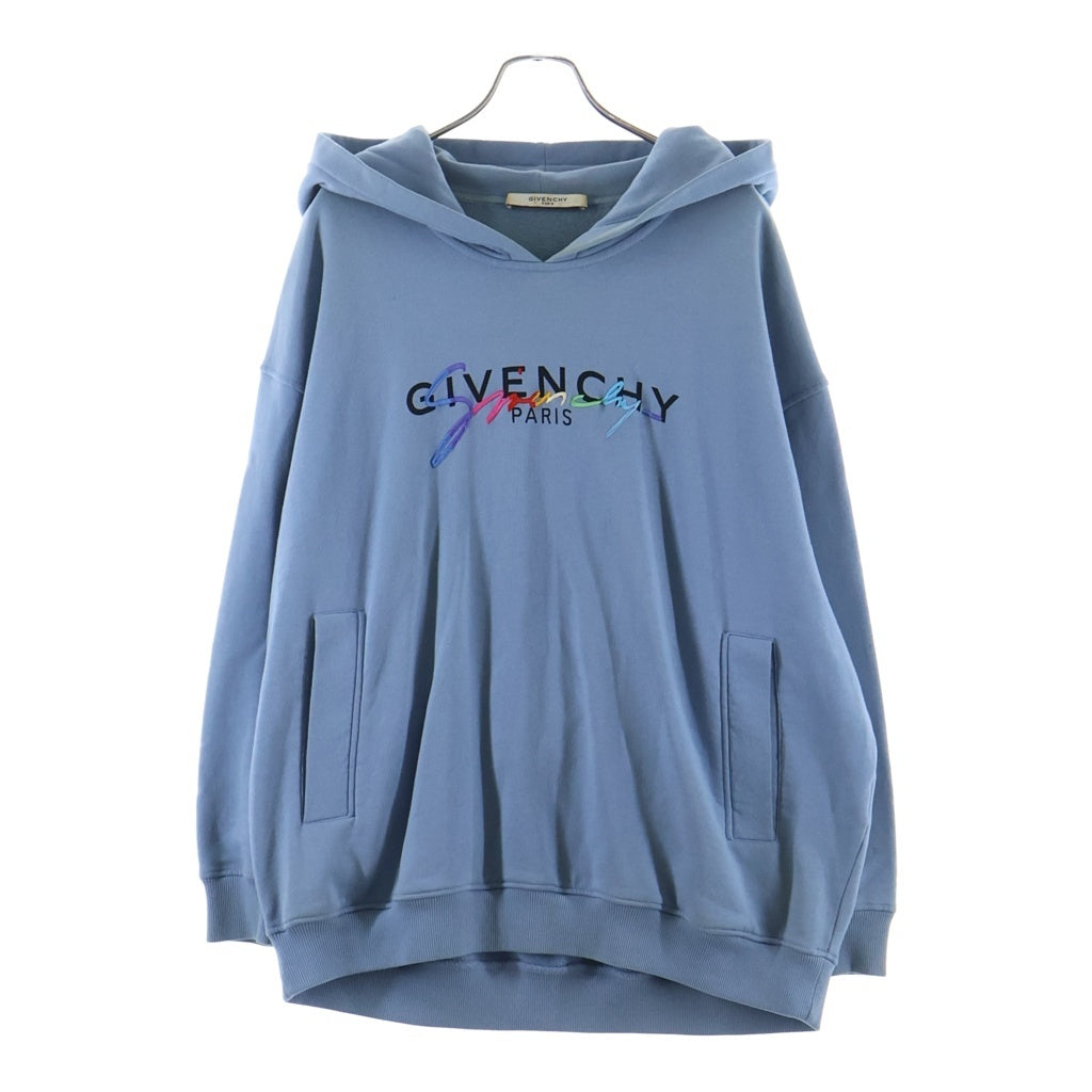GIVENCHY(ジバンシィ) Vintage Oversized Hoodie ヴィンテージ オーバーサイズ プルオーバーパーカー レディース ブルー BWJ00B3Z2C