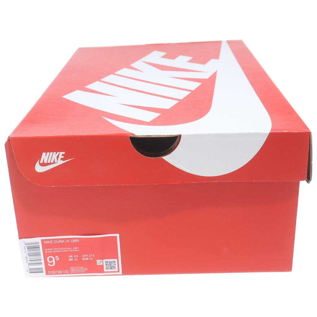 NIKE(ナイキ) DUNK HIGH 1985 ROYAL BLUE ダンク ハイカットスニーカー ホワイト/ブルー US9.5/27.5cm DQ8799-101