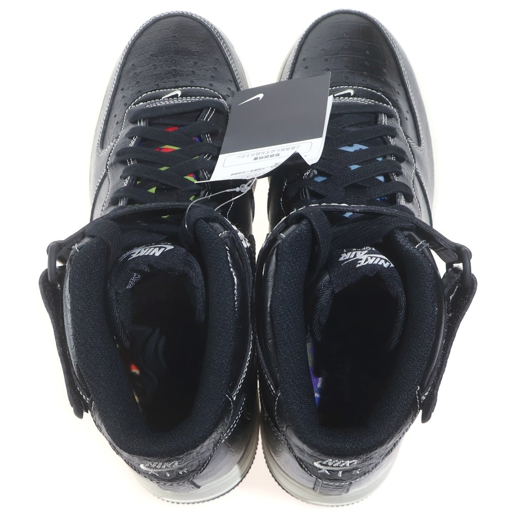 NIKE(ナイキ) AIR MID LX OUR FORCE 1 エアフォース1 ハイカットスニーカー ブラック US9.5/27.5cm DV1029-010