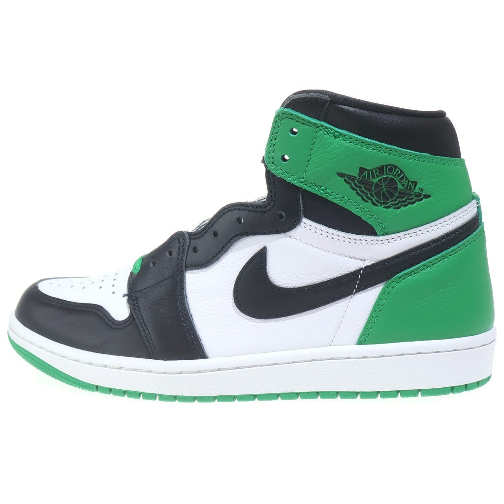 NIKE(ナイキ) AIR JORDAN 1 RETRO HIGH OG エアジョーダン1 レトロ ハイカットスニーカー グリーン/ホワイト US9.5/27.5cm DZ5485-031