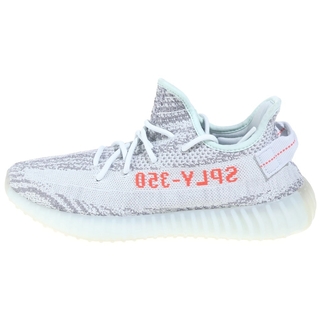 adidas(アディダス) YEEZY BOOST 350 BLUE TINT イージーブースト350 V2 ローカットスニーカー グレー US9.5/27.5cm B37571