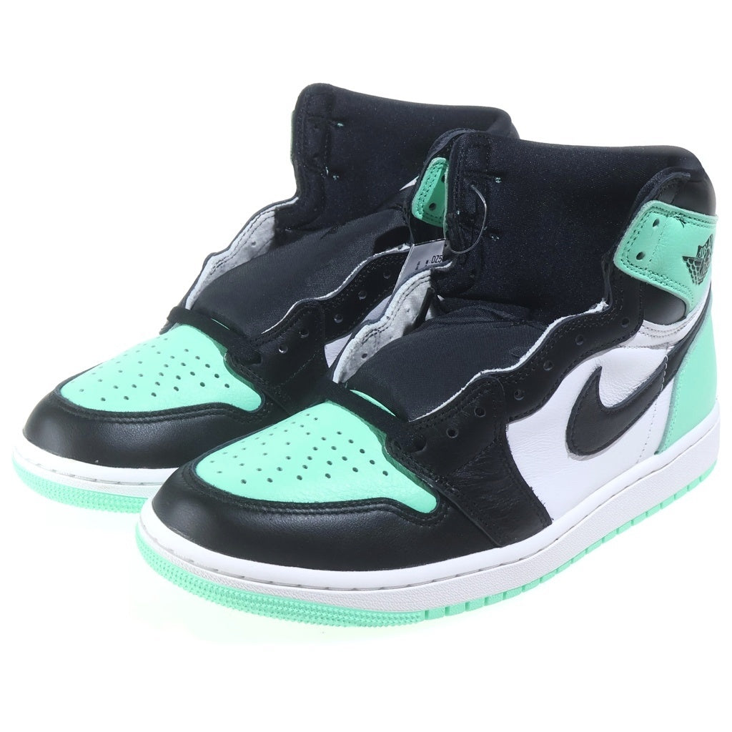 NIKE(ナイキ) AIR JORDAN 1 HIGH OG エアジョーダン1 ハイカットスニーカー ブラック/グリーン US9.5/27.5cm DZ5485-130