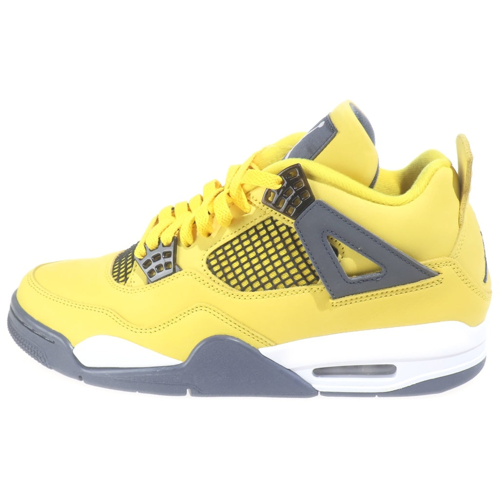 NIKE(ナイキ) AIR JORDAN 4 TOUR YELLOW エアジョーダン4 ローカットスニーカー イエロー US9.5/27.5cm CT8527-700