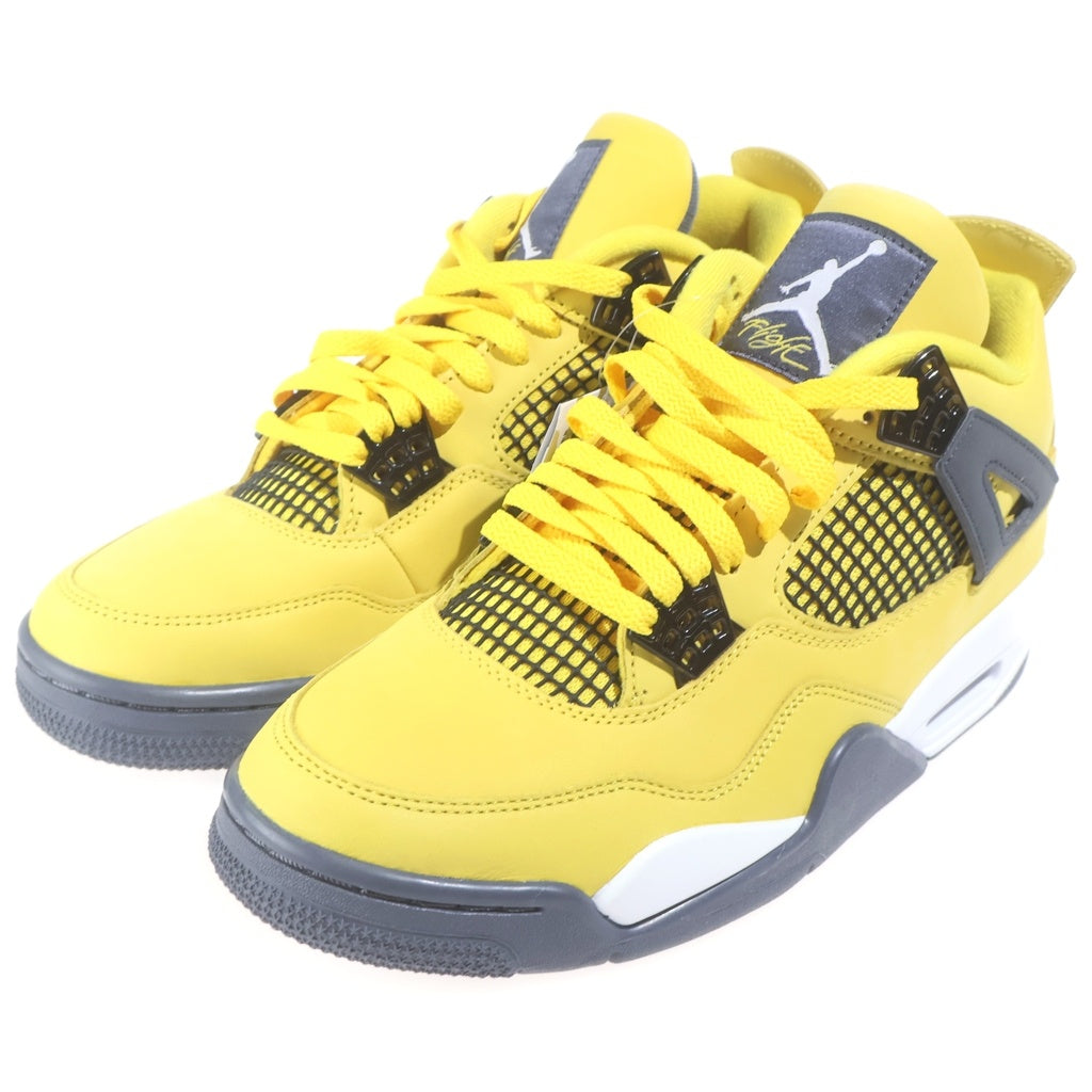 NIKE(ナイキ) AIR JORDAN 4 TOUR YELLOW エアジョーダン4 ローカットスニーカー イエロー US9.5/27.5cm CT8527-700