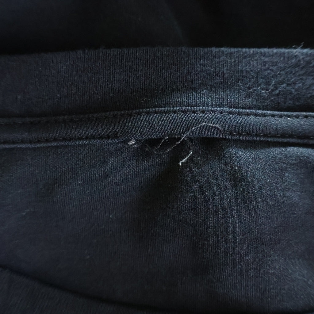 Berluti(ベルルッティ) フロントポケット クルーネック 長袖Tシャツ カットソー ブラック R28JRL120JAEK