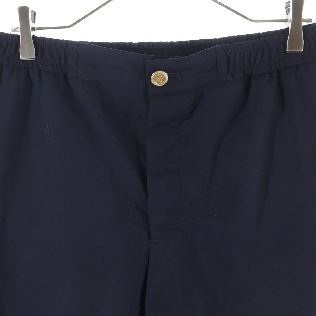 THOM BROWNE(トムブラウン) 4BARデザイン ウール トラウザー イージー ジョガーパンツ ブラック MTT030A-06146-415