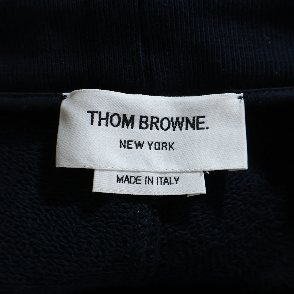 THOM BROWNE(トムブラウン) サイドラインデザイン クラシック ループバック ストライプ スウェット イージーパンツ ネイビー MJQ066A-03377-415