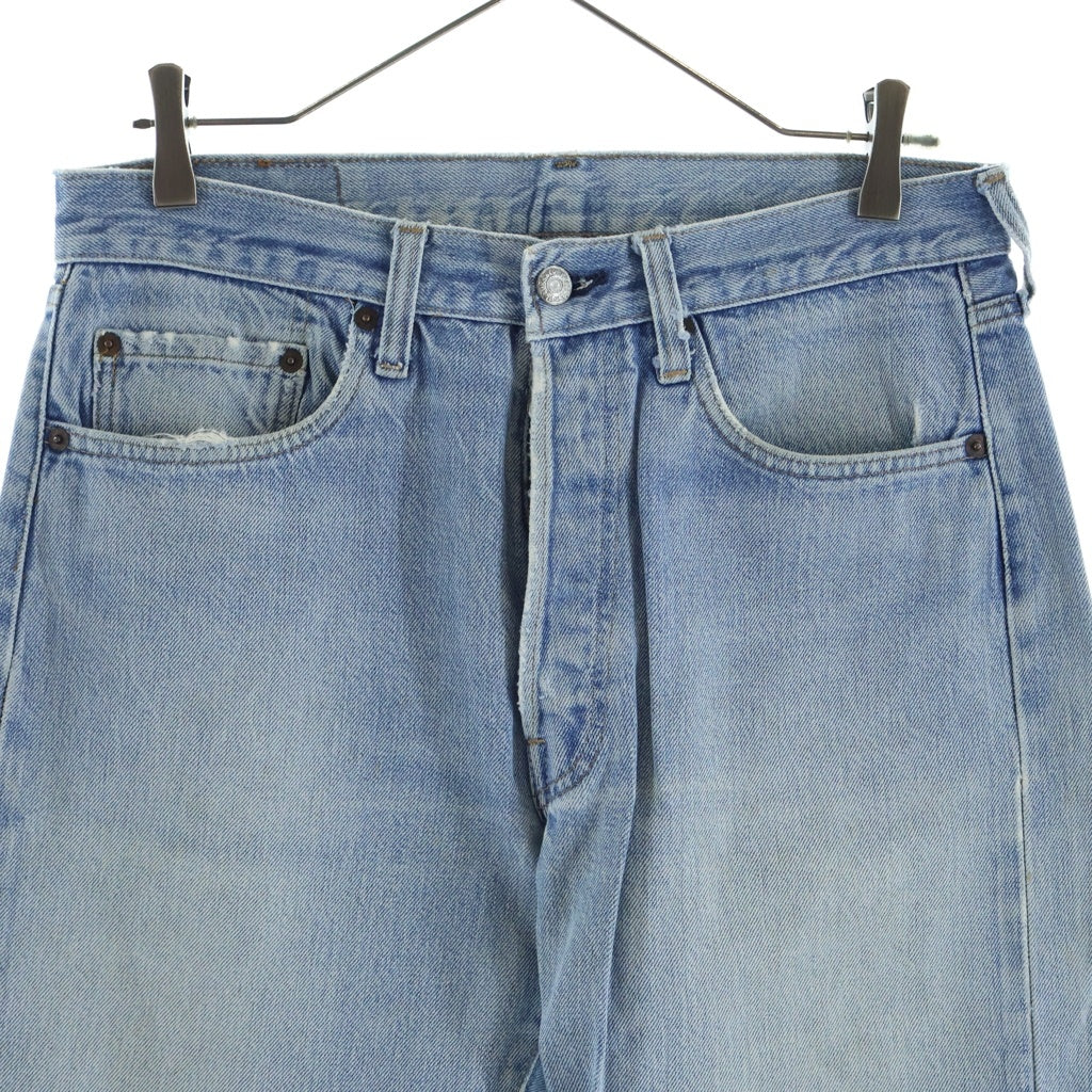 Levi's(リーバイス) 80S VINTAGE 501 66後期 ヴィンテージ ボタン裏6 ストレート デニムパンツ インディゴ