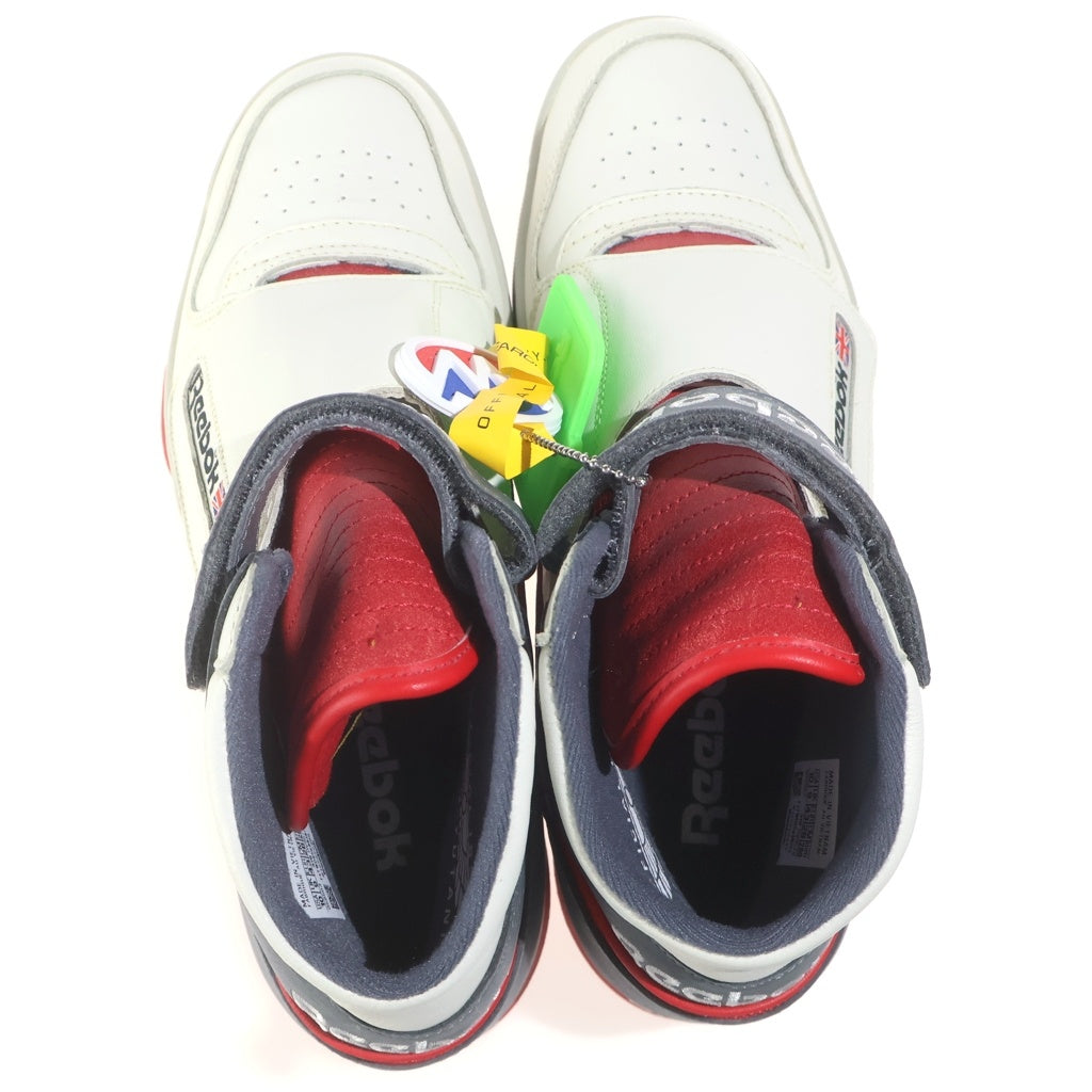 Reebok(リーボック) ALIEN FIGHTER BISHOPS SCARLET エイリアンスタンパー ハイカットスニーカー ホワイト/グレー US10/28cm DV8578
