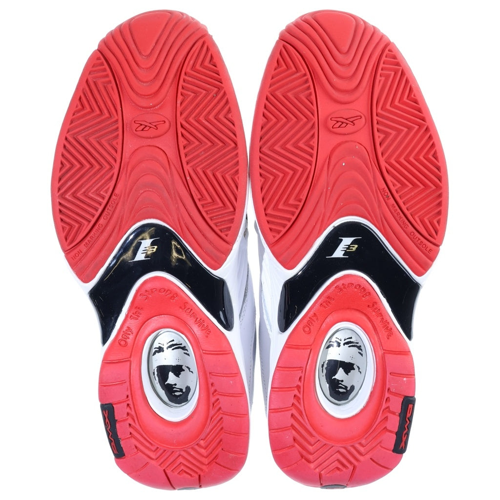 Reebok(リーボック) ANSWER 4.5 アンサー ハイカットスニーカー ホワイト/レッド US10/28cm CN6848