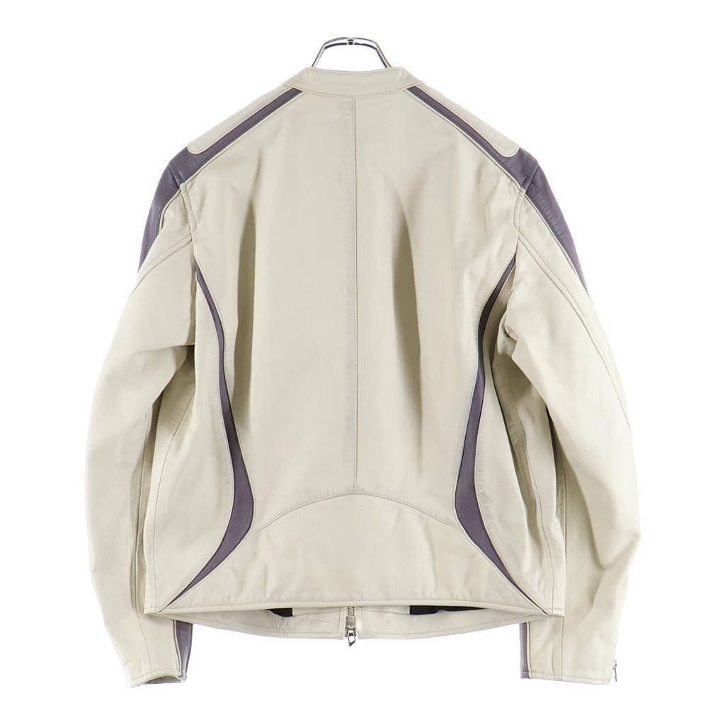 DIESEL(ディーゼル) 26SS L-ADAM シングル ラムレザー レーシング ジャケット A21125
