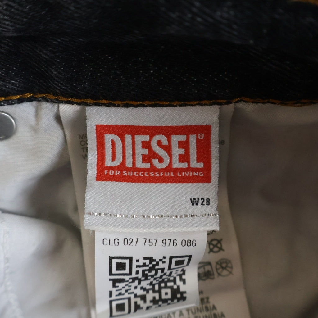 DIESEL(ディーゼル) D-RISE ディーライズ ワイド デニムパンツ ブラック A06371