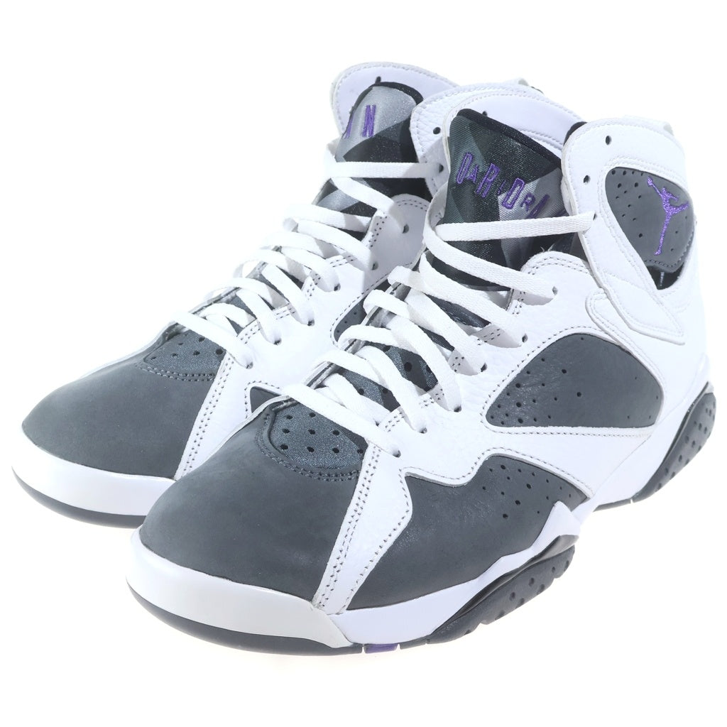 NIKE(ナイキ) AIR JORDAN 7 RETRO FLINT CU9307-100 エアジョーダン7 レトロ フリント ハイカットスニーカー ホワイト/グレー US9/27cm