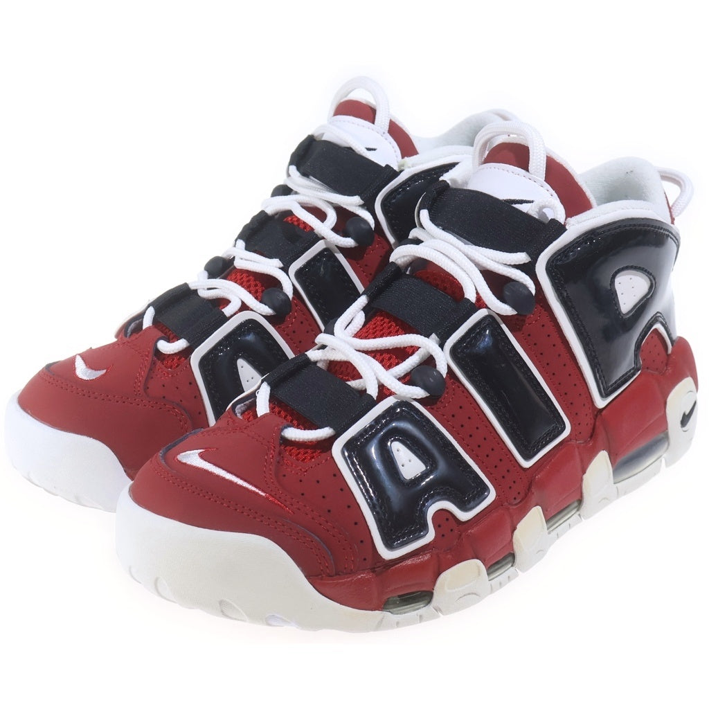 NIKE(ナイキ) AIR MORE UPTEMPO 96 921948-600 エアモアアップテンポ ハイカットスニーカー レッド/ブラック US9/27cm