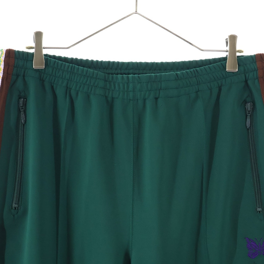 Needles(ニードルス) 22AW ×Sasquatchfabrix Classic Lace Track Pants サスクワァッチファブリックス クラッシックレース トラックパンツ サイドライン グリーン 22AW-PA9-070