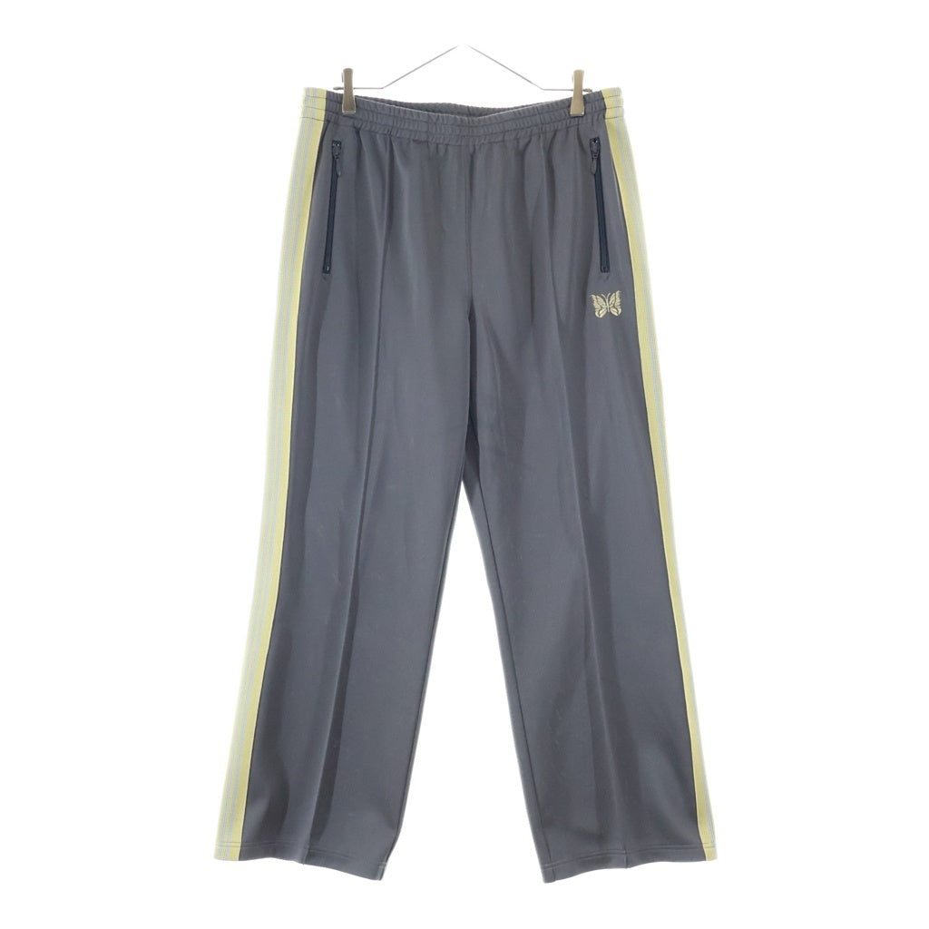 Needles(ニードルス) Track Pant Poly Smooth トラックパンツ ポリスムース サイドライン グレー LQ434