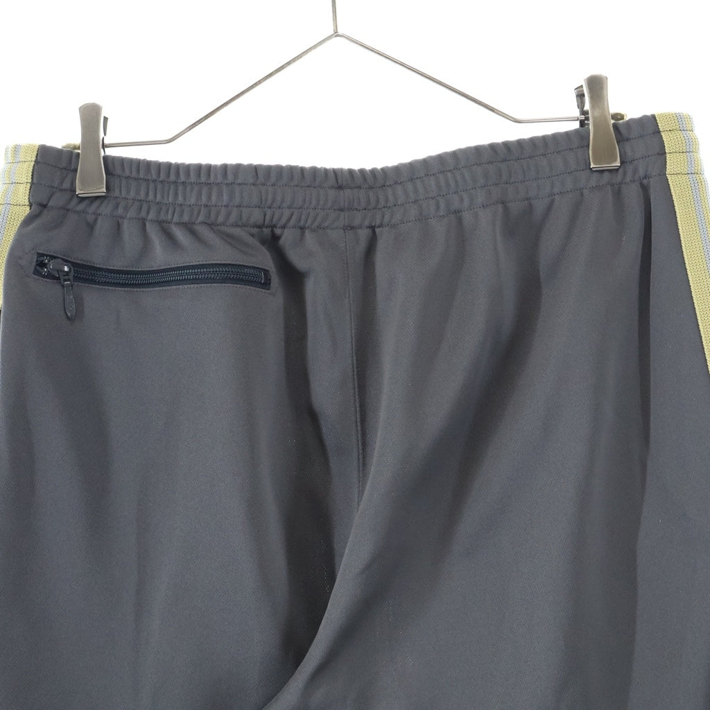 Needles(ニードルス) Track Pant Poly Smooth トラックパンツ ポリスムース サイドライン グレー LQ434