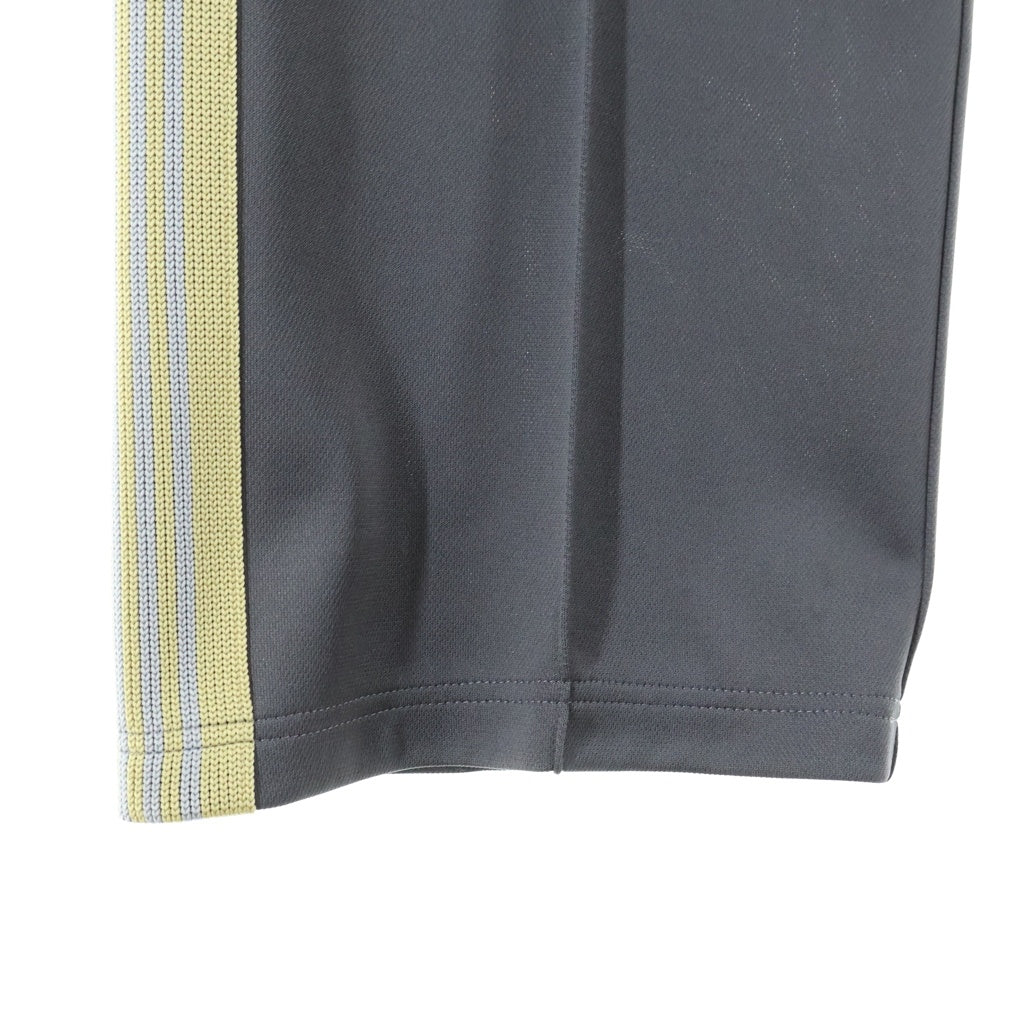 Needles(ニードルス) Track Pant Poly Smooth トラックパンツ ポリスムース サイドライン グレー LQ434