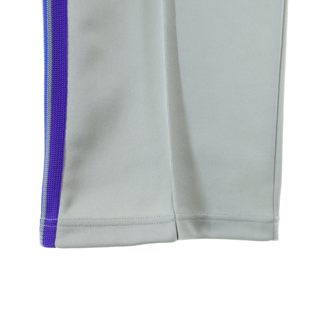 Needles(ニードルス) ×STUDIOUS Track Pant Poly Smooth ステュディオス ストラックパンツ ポリスムース サイドライン グレー MR443