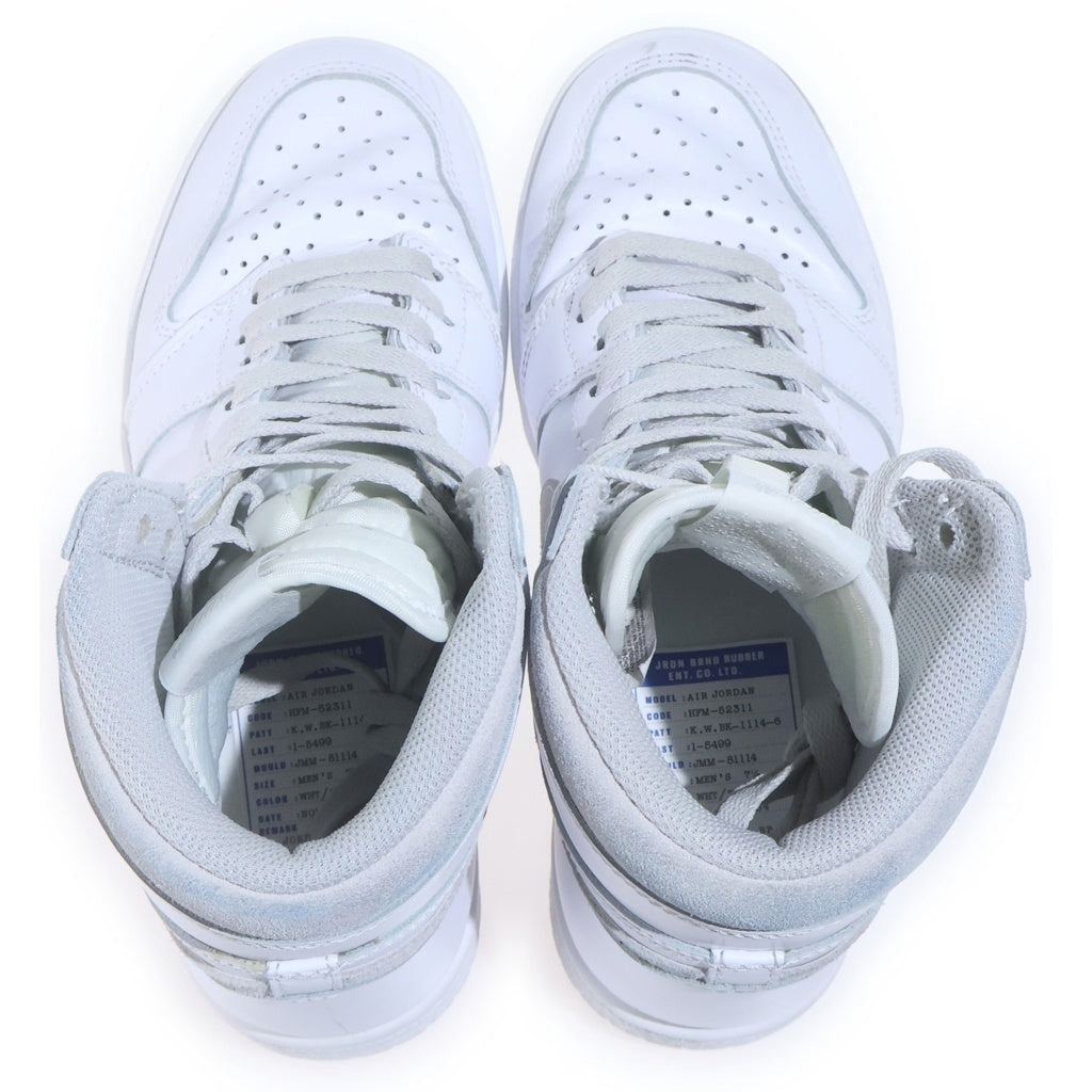 NIKE(ナイキ) AIR JORDAN 1 HIGH 85 NEUTRAL GREY BQ4422-100 エアジョーダン ニュートラルグレー ハイカットスニーカー ホワイト US7.5/25.5cm