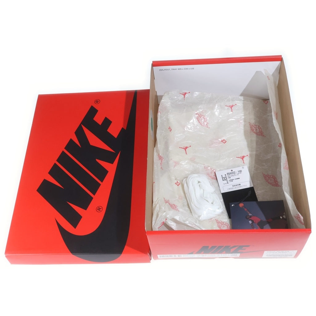 NIKE(ナイキ) AIR JORDAN 1 HIGH 85 NEUTRAL GREY BQ4422-100 エアジョーダン ニュートラルグレー ハイカットスニーカー ホワイト US7.5/25.5cm
