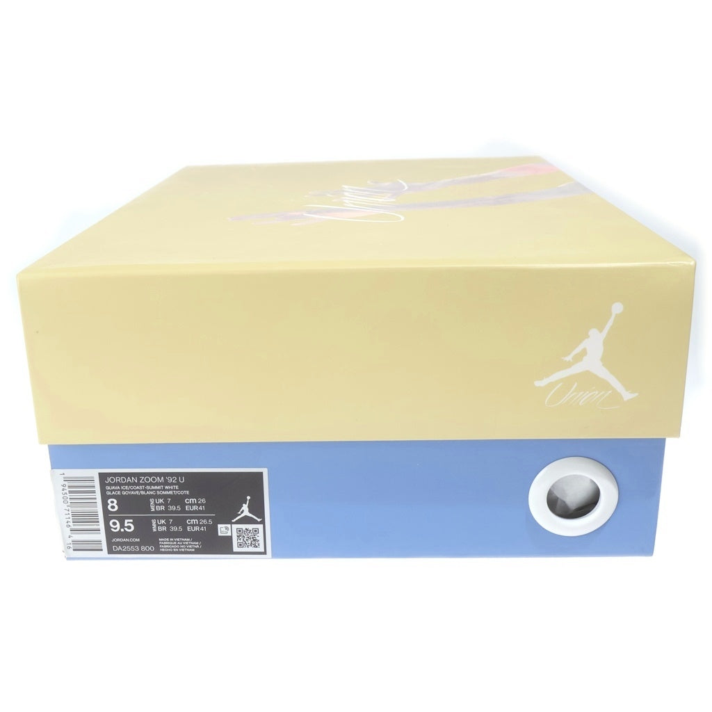 NIKE(ナイキ) ×UNION JORDAN ZOOM 92 GUAVA ICE DA2553-800 ユニオン ジョーダン ズーム グアバアイス ハイカットスニーカー マルチ US7.5/25.5cm