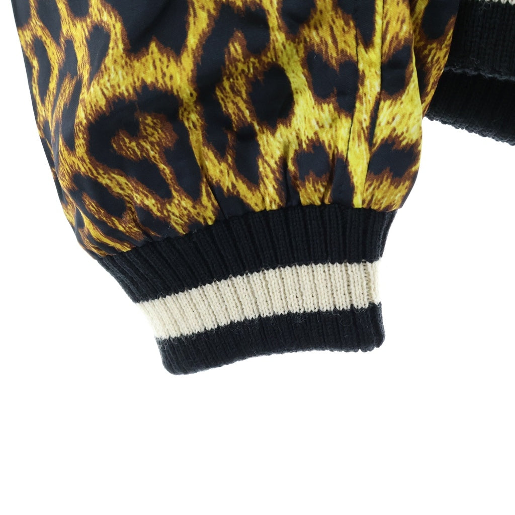 SAINT LAURENT PARIS(サンローランパリ) 16SS レオパードスタッズテディブルゾン ジャケット ブラウン/ブラック 416026 Y953L