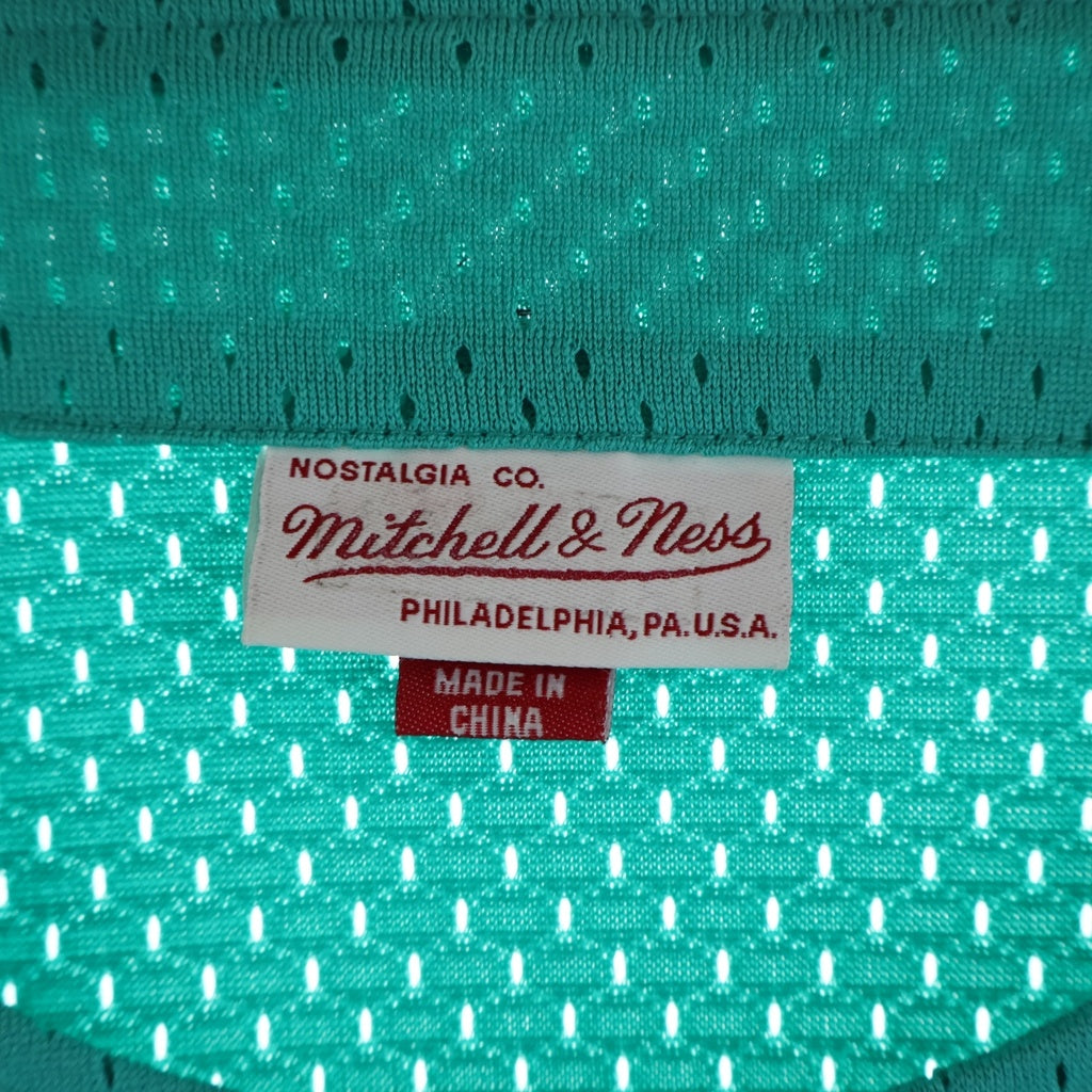 Mitchell&Ness(ミッチェル アンド ネス) メッシュ ベースボール 半袖シャツ ライトブルー