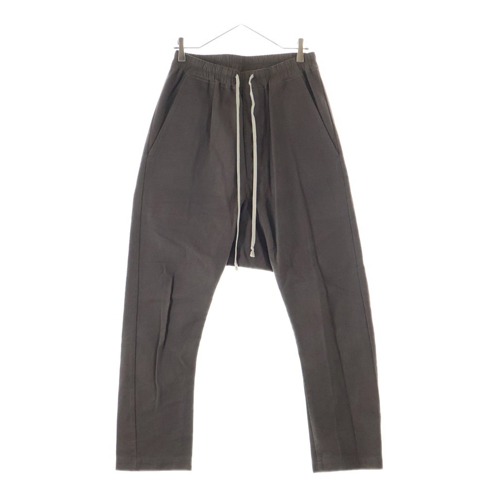 Rick Owens(リックオウエンス) 19AW ドローストリング サルエル ロングパンツ ブラウン RU19F4380-CF