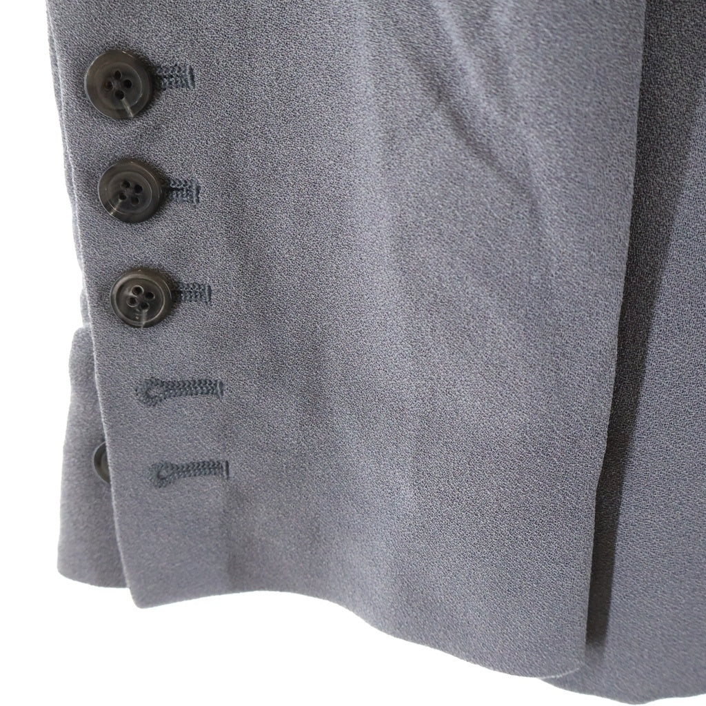 Rick Owens(リックオウエンス) 19AW ピークドラペル 1B ブレザー テーラードジャケット グレー RU19F4724-WE