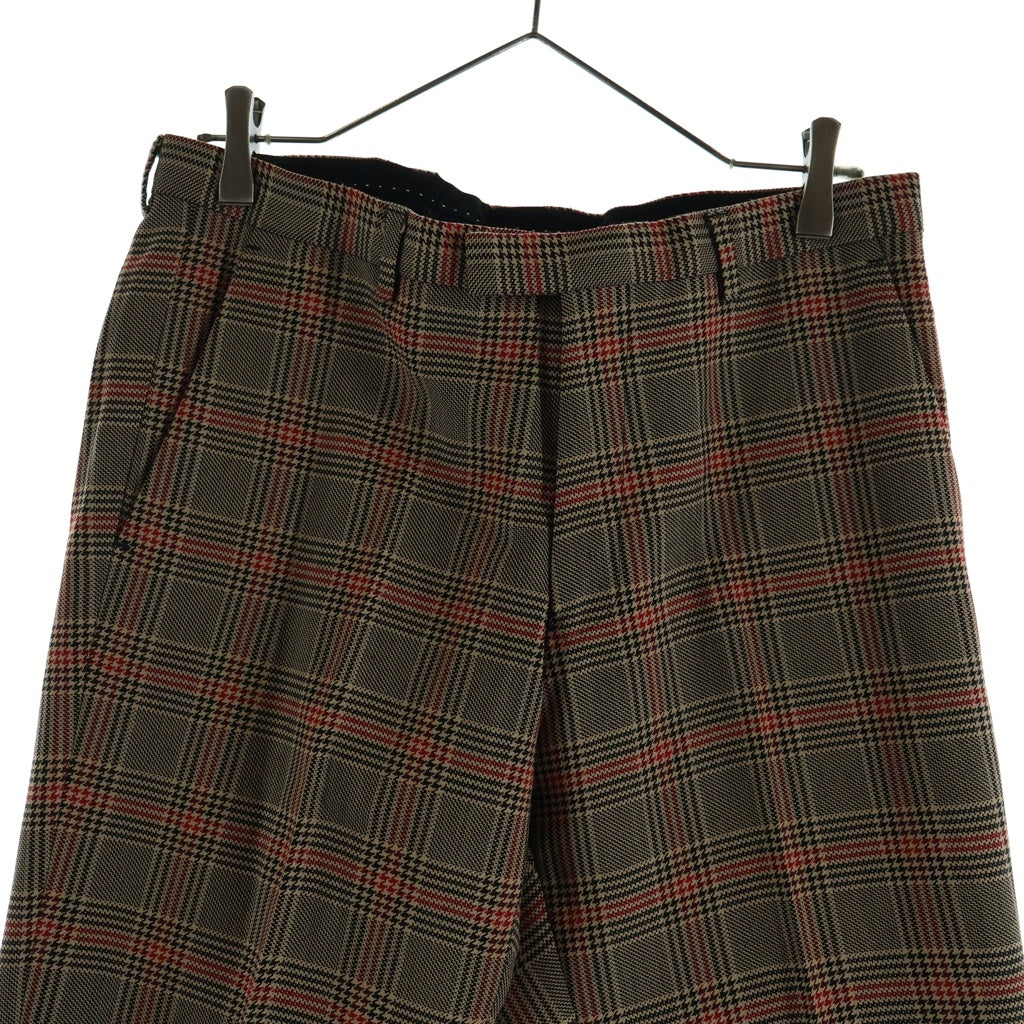 DRIES VAN NOTEN(ドリスヴァンノッテン) チェック オーバーサイズ 2B テーラードジャケット スラックスパンツ セットアップ マルチ 73-06-84-06001